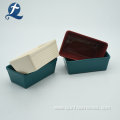 Rectangular ceramic cheap custom stoneware nonstick bakeware